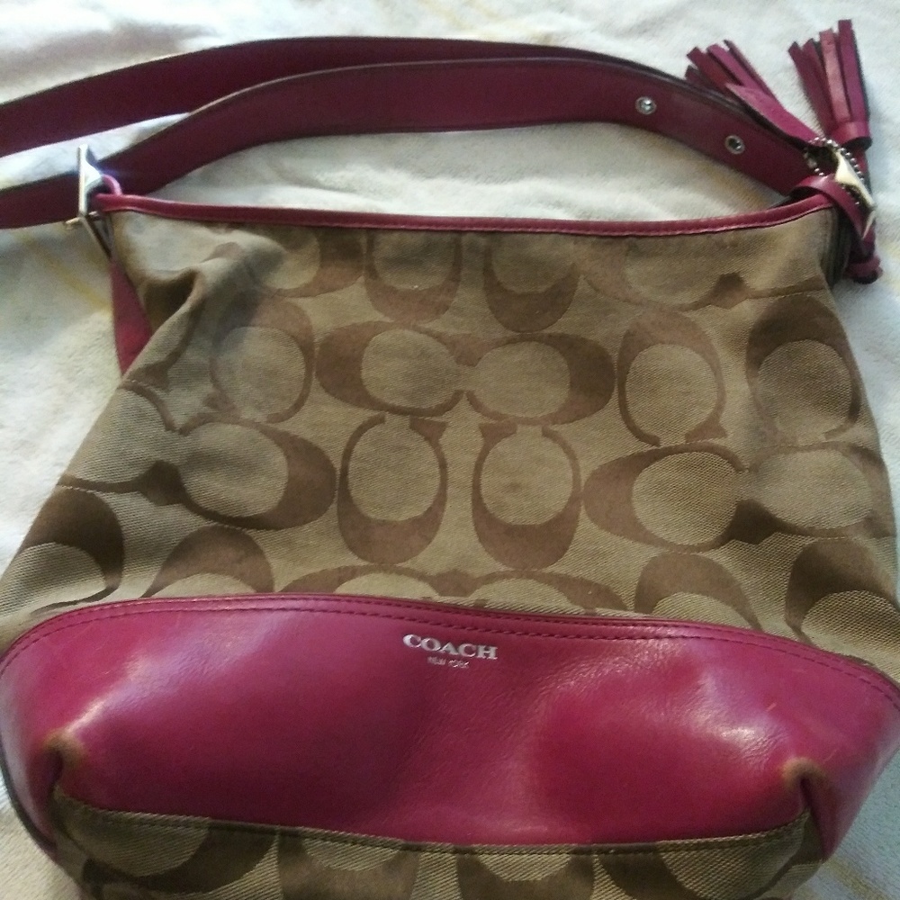 Pink Coach Bag